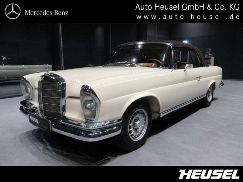 Hellelfenbein Gebraucht 1967 Mercedes 250 SE Cabrio | 139.000 € - Bild 1/4