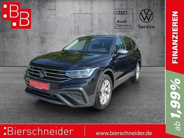 Schwarz Gebraucht 2024 VW Tiguan Allspace Life SUV | 33.950 € (Guter Preis) - Bild 1/3