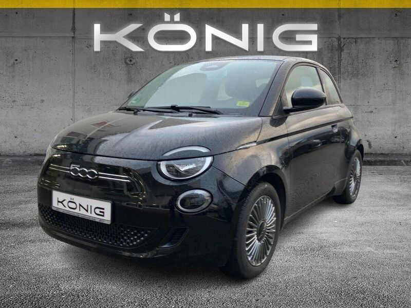 Schwarz Gebraucht 2022 Fiat 500e Icon Kleinwagen | 16.999 € (Superpreis) - Bild 1/4