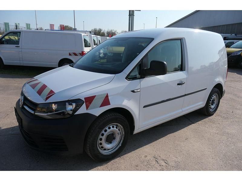 Gebraucht VW Caddy 110 PS (80 kW) 2015 Weiss Van / Kleinbus