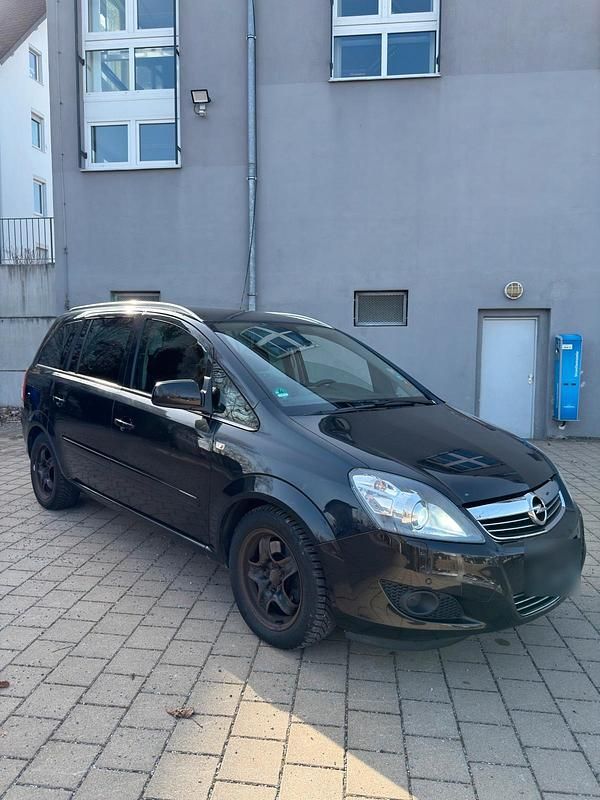 Gebraucht Opel Zafira 125 PS (91 kW) 2012 Schwarz Van / Kleinbus