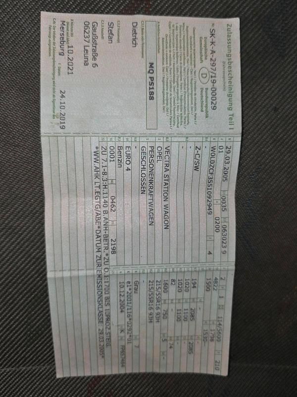 Gebraucht Opel Vectra 150 PS (110 kW) 2005 Silber Kombi