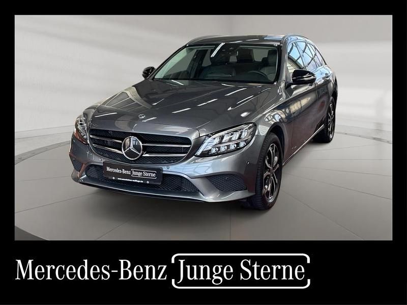 Metalliclack selenitgrau Gebraucht 2020 Mercedes C200 Avantgarde Kombi | 25.950 € (Guter Preis) - Bild 1/4