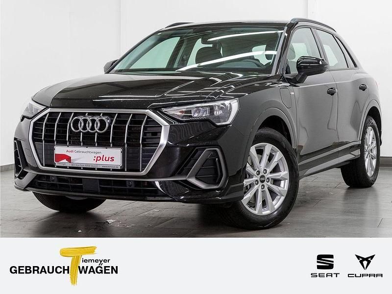 Schwarz Gebraucht 2022 Audi Q3 S-Line SUV | 28.280 € (Superpreis) - Bild 1/4
