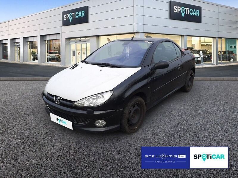 Schwarz Gebraucht 2004 Peugeot 206 CC Platinum Cabrio | 1.788 € (Guter Preis) - Bild 1/4