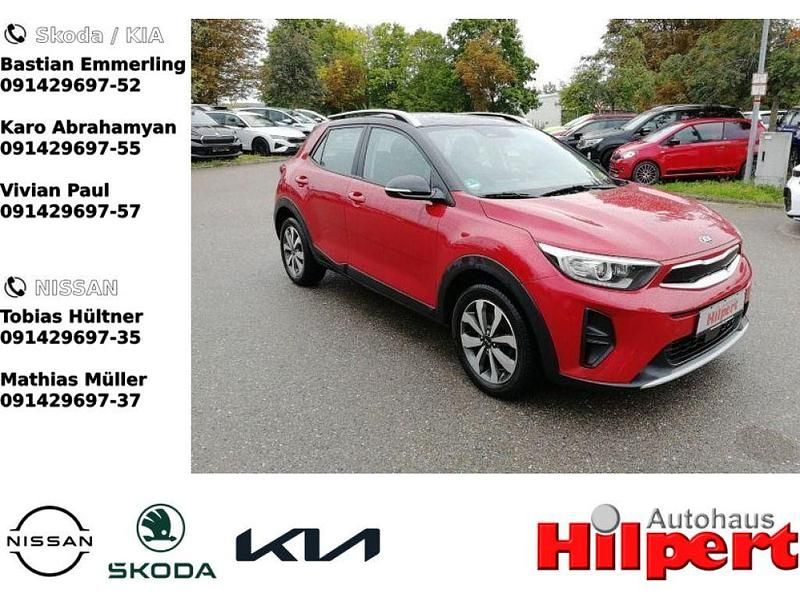 Gebraucht Kia Stonic Vision 120 PS (88 kW) 2020 (bbe) signalrot met./schwarz (metallic) SUV
