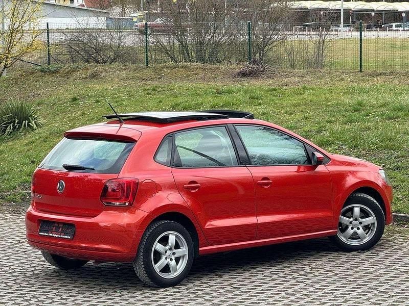 Gebraucht VW Polo Comfortline 69 PS (50 kW) 2011 Orange Kleinwagen