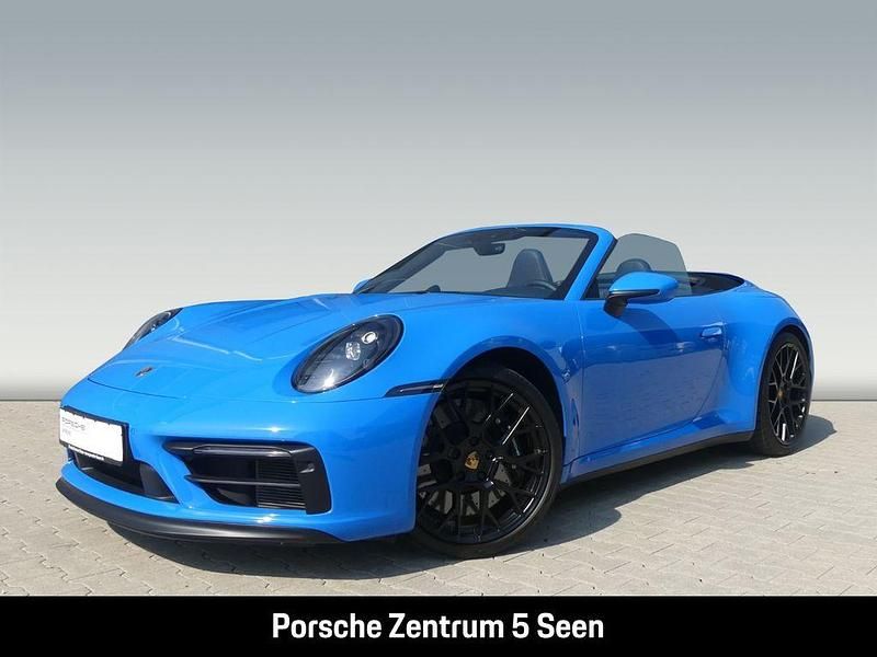Blau Gebraucht 2022 Porsche 911 Carrera GTS Cabrio | 157.900 € (Etwas zu teuer) - Bild 1/4