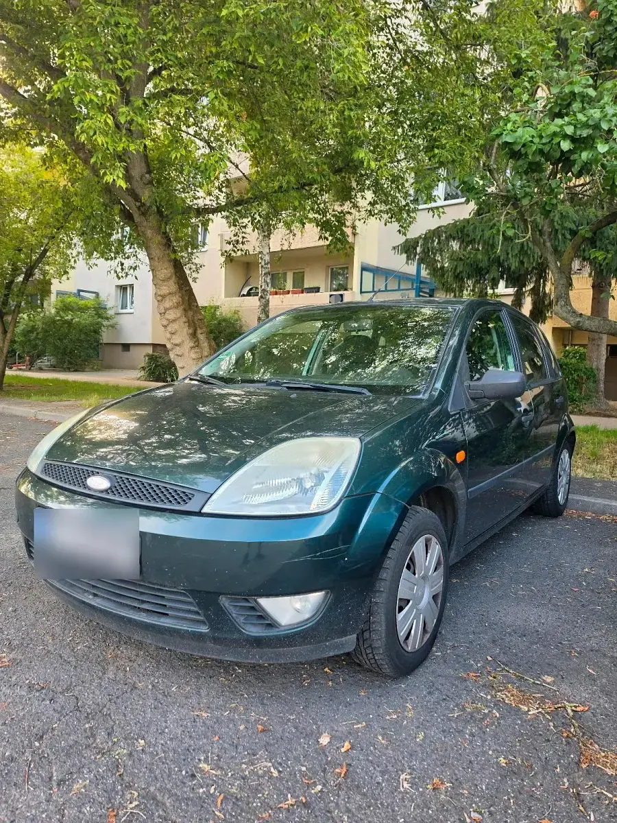 Gebraucht Ford Fiesta 80 PS (58 kW) 2004 Grün Kleinwagen
