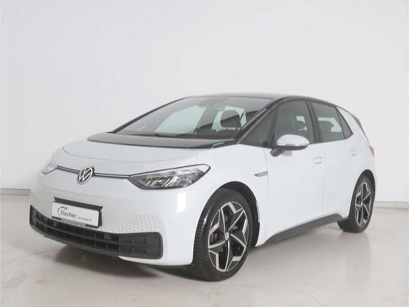 Gebraucht VW ID.3 Pure 110 kW (150 PS) 2021 Weiss Kleinwagen