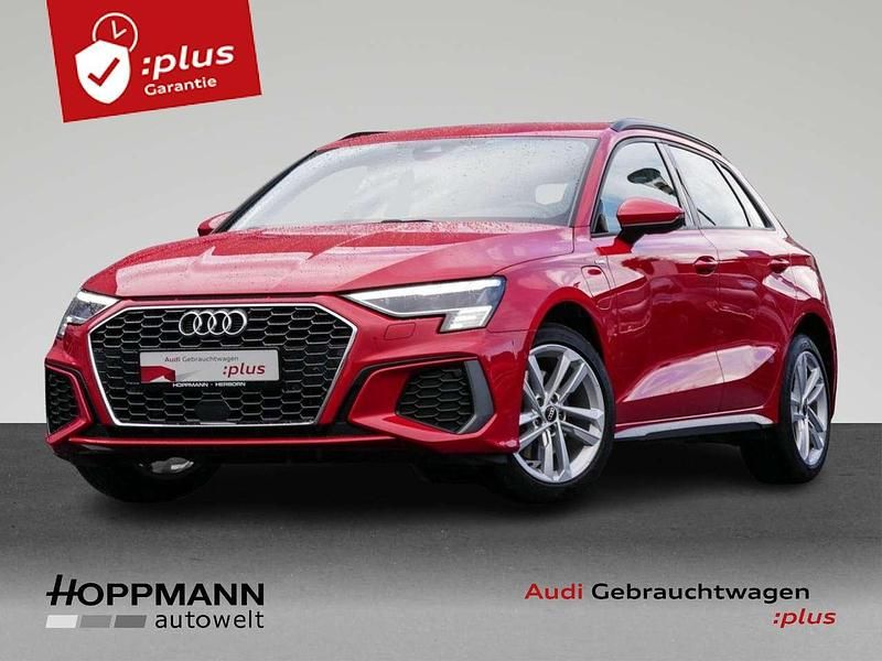 Rot Gebraucht 2021 Audi A3 e-tron S-Line Kleinwagen | 26.990 € (Fairer Preis) - Bild 1/4