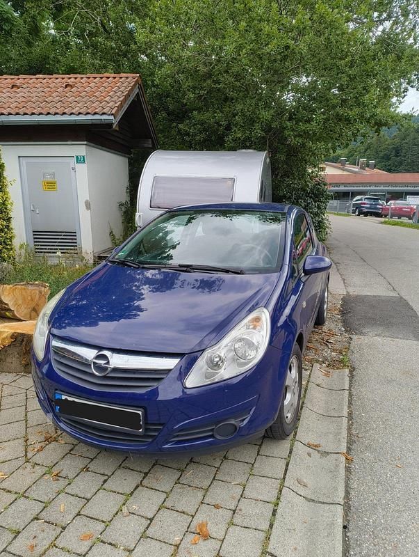 Blau Gebraucht 2009 Opel Corsa Limousine | 2.000 € (Guter Preis) - Bild 1/4