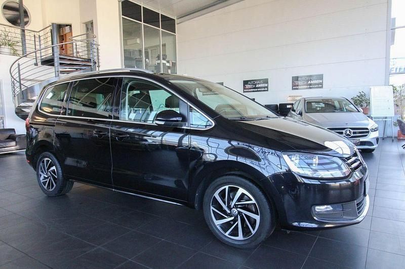 Gebraucht VW Sharan Join 150 PS (110 kW) 2018 Schwarz Van / Kleinbus