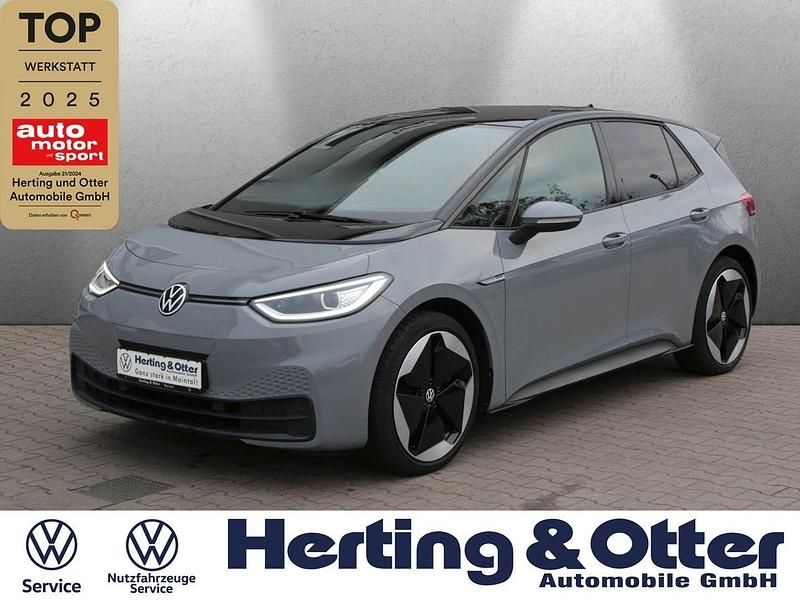 Grau Gebraucht 2021 VW ID.3 Pro Performance Kleinwagen | 22.900 € (Fairer Preis) - Bild 1/3