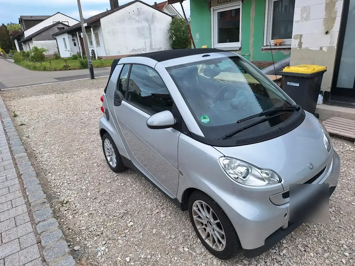 Gebraucht Smart ForTwo Cabrio 71 PS (52 kW) 2009 Silber Cabrio