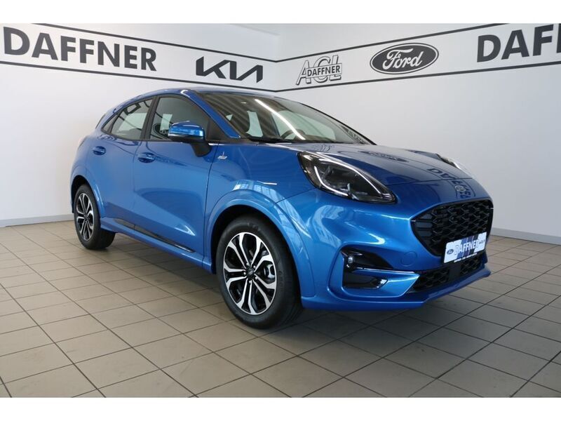 Blau Neu 2024 Ford Puma ST-Line SUV | 24.980 € (Superpreis) - Bild 1/4