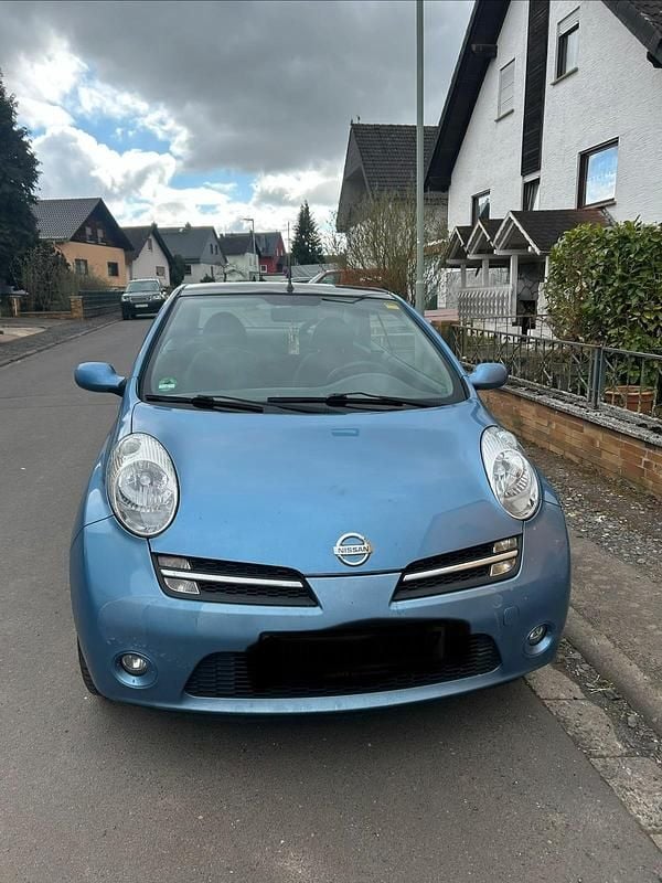 Gebraucht Nissan Micra 90 PS (66 kW) 2006 Blau Cabrio