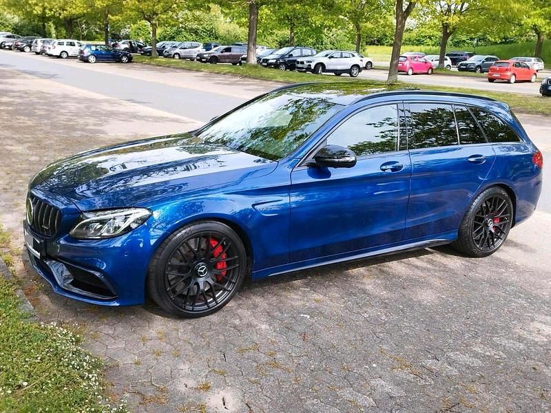Gebraucht Mercedes C63S AMG 510 PS (375 kW) 2018 Blau Kombi