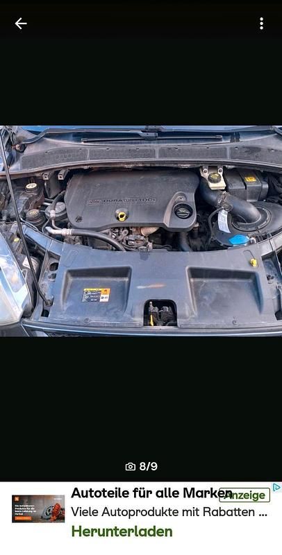 Gebraucht Ford S-MAX S 175 PS (128 kW) 2008 Schwarz Van / Kleinbus