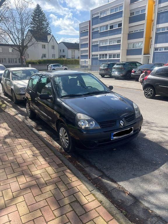 Gebraucht Renault Clio II Authentique 75 PS (55 kW) 2004 Schwarz Limousine