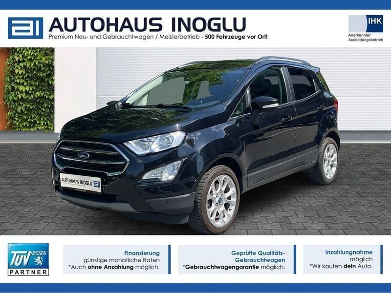 Schwarz Gebraucht 2022 Ford Ecosport Titanium SUV | 13.680 € (Superpreis) - Bild 1/4