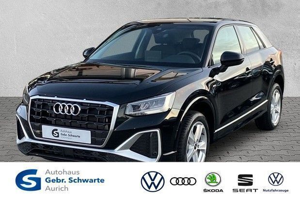 Mythosschwarz metallic Gebraucht 2025 Audi Q2 S-Line SUV | 30.990 € (Fairer Preis) - Bild 1/4