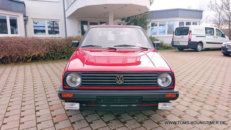 Rot Gebraucht 1990 VW Golf II Kleinwagen | 10.990 € - Bild 1/4