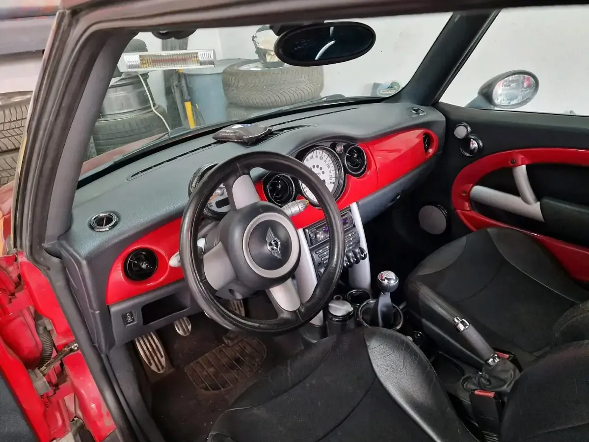 Usata Mini John Cooper Works 211 CV (155 kW) 2005 Rosso Utilitaria