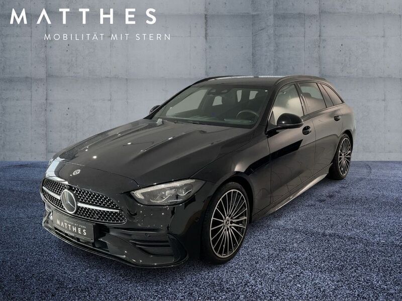 Schwarz Gebraucht 2024 Mercedes C220 AMG Kombi | 45.749 € (Etwas zu teuer) - Bild 1/4