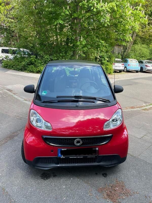 Rot Gebraucht 2013 Smart ForTwo Coupé Pure Coupé | 4.500 € (Guter Preis) - Bild 1/4