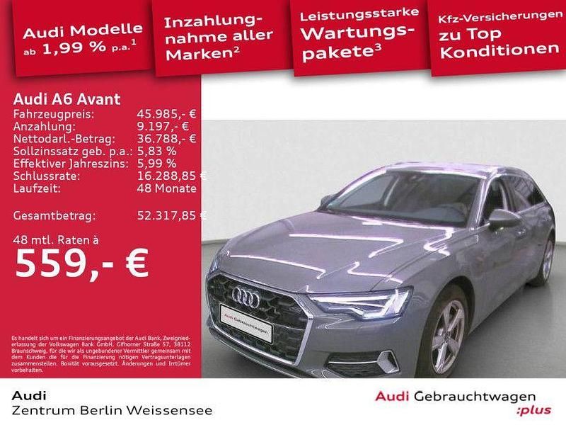 Grau Gebraucht 2025 Audi A6 Advanced Kombi | 45.985 € (Fairer Preis) - Bild 1/4