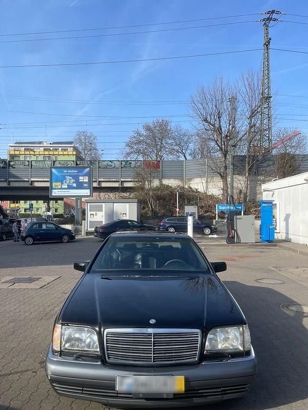 Gebraucht Mercedes S500 1995 Schwarz Limousine
