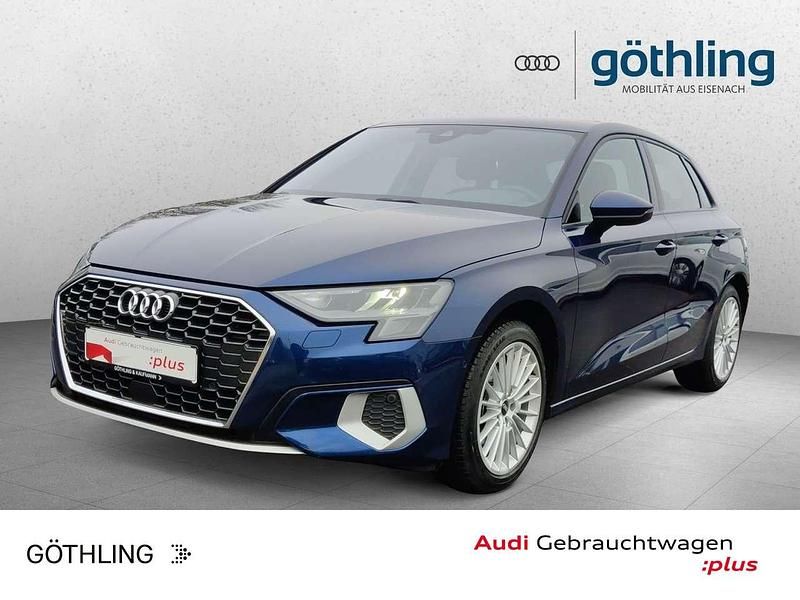Navarrablau metallic Gebraucht 2024 Audi A3 Advanced Plus Limousine | 30.999 € (Fairer Preis) - Bild 1/4