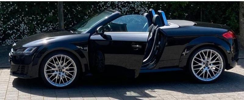 Schwarz Gebraucht 2016 Audi TT Roadster Comfort Cabrio | 16.900 € (Guter Preis) - Bild 1/4