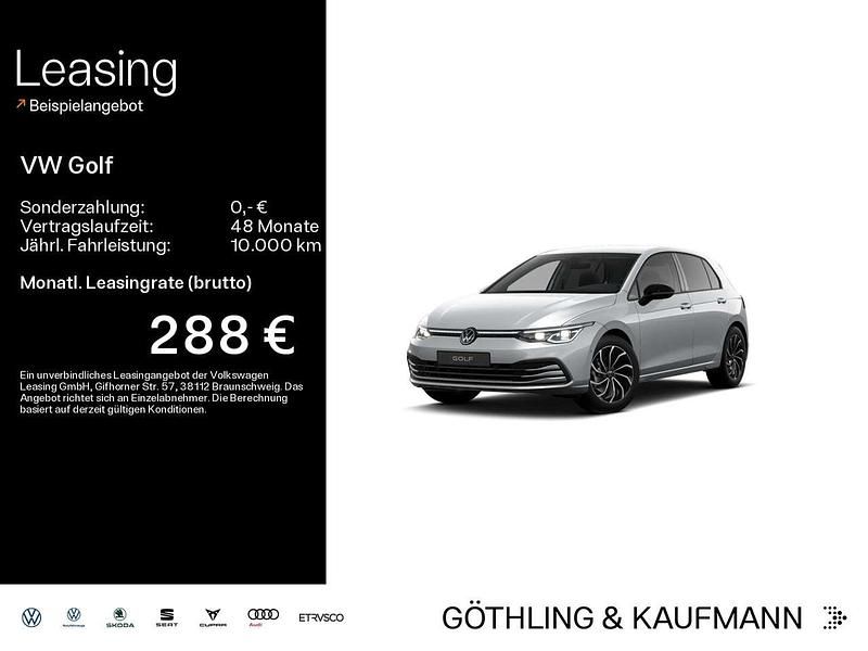 Gebraucht VW Golf VIII Move 131 PS (96 kW) 2023 Reflexsilber metallic Limousine