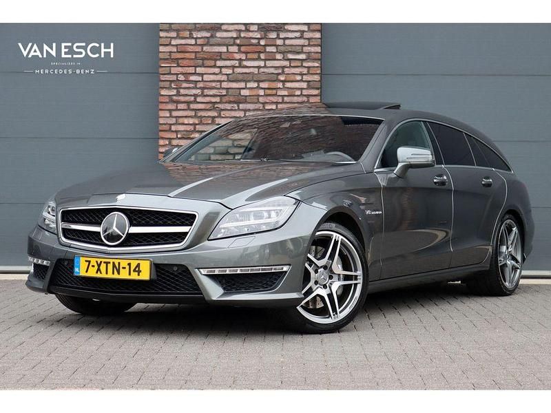 Grau Gebraucht 2013 Mercedes CLS63 AMG Shooting Brake AMG Kombi | 32.500 € (Etwas zu teuer) - Bild 1/4
