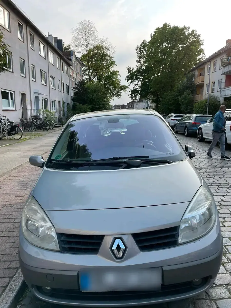 Gebraucht Renault Scénic 113 PS (83 kW) 2003 Grau Van / Kleinbus
