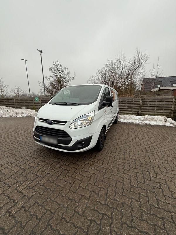 Gebraucht Ford Transit Custom 125 PS (91 kW) 2016 Weiß Van / Kleinbus