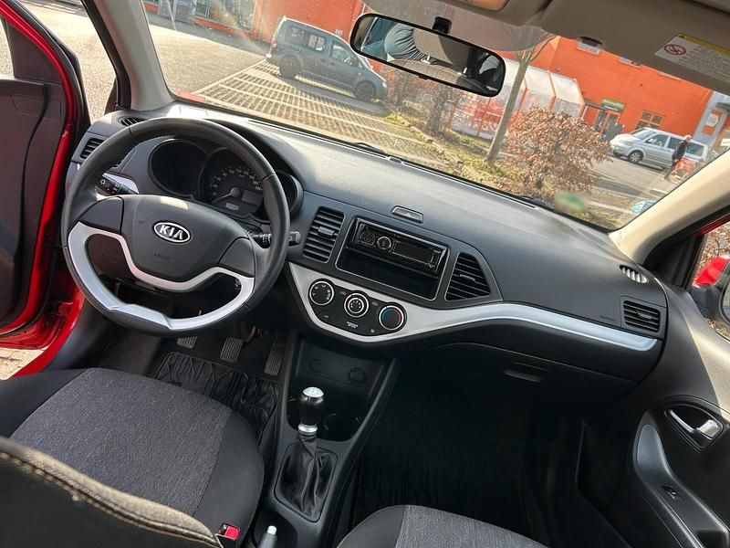 Gebraucht Kia Picanto 69 PS (50 kW) 2011 Rot Kleinwagen