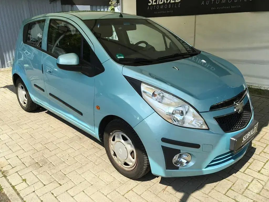 Gebraucht Chevrolet Spark LS 68 PS (50 kW) 2011 Blau Kleinwagen