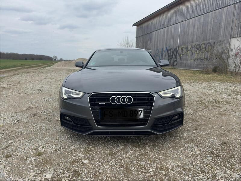Grau Gebraucht 2015 Audi A5 S-Line Coupé | 16.999 € (Fairer Preis) - Bild 1/4