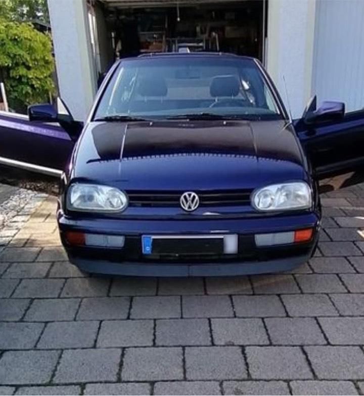 Gebraucht VW Golf Cabriolet 75 PS (55 kW) 1995 Blau Cabrio