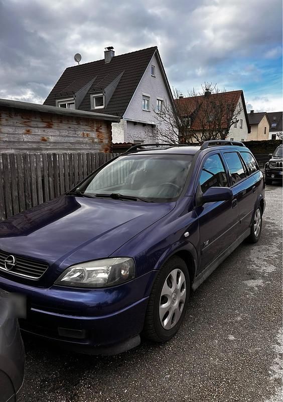 Gebraucht Opel Astra 125 PS (91 kW) 2003 Blau Kombi