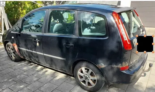Gebraucht Ford C-MAX Ambiente 101 PS (74 kW) 2007 Schwarz Van / Kleinbus