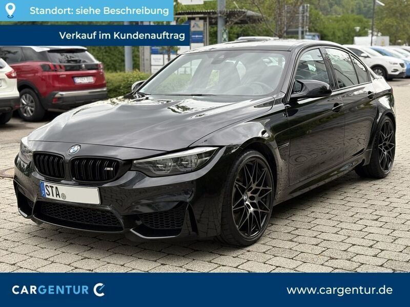 Black sapphire Gebraucht 2018 BMW M3 Competition Edition Limousine | 57.990 € (Superpreis) - Bild 1/4