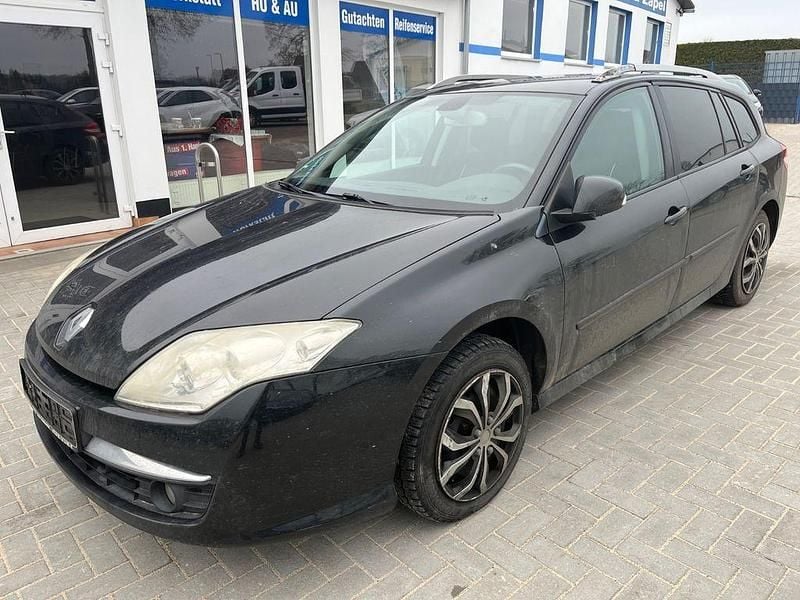 Schwarz Gebraucht 2008 Renault Laguna III Expression Limousine | 1.290 € (Superpreis) - Bild 1/4
