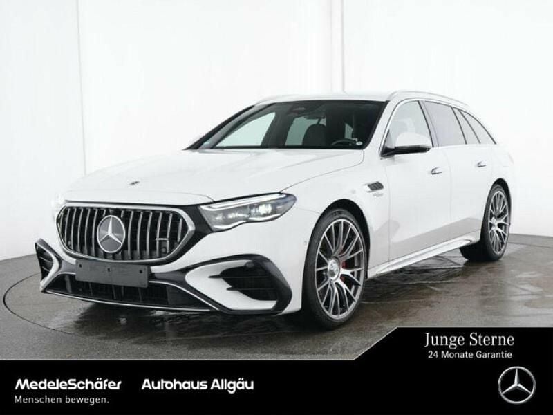 Manufaktur lack manufaktur opalithweiß b (metallic) Gebraucht 2025 Mercedes E53 AMG AMG Kombi | 79.870 € - Bild 1/4