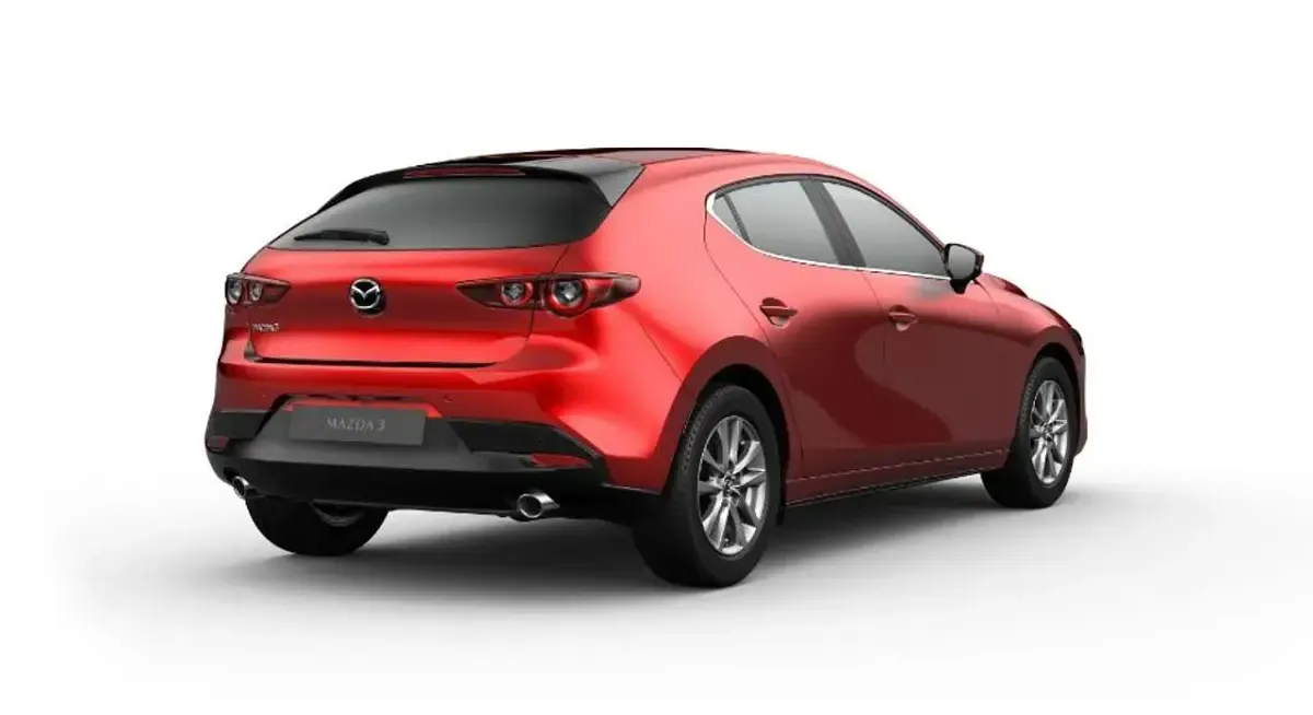 Neu Mazda 3 Prime-Line 140 PS (102 kW) 2026 Soul red crystal Limousine
