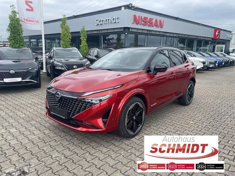 Fuji sunset red/dach schwarz Gebraucht 2024 Nissan Qashqai Comfort SUV | 34.990 € (Fairer Preis) - Bild 1/4