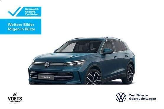 Nightshade blue metallic Gebraucht 2025 VW Tiguan Elegance SUV | 45.950 € (Fairer Preis) - Bild 1/3